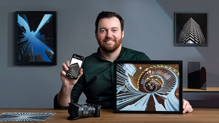 Abstrakte Architekturfotografie für Instagram