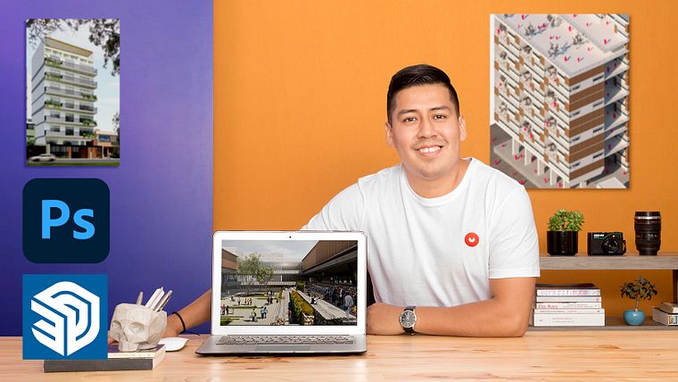 Pós-produção arquitetônica com SketchUp e Photoshop