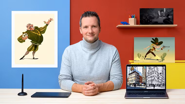 Desen 101: Introducere în ilustrația digitală