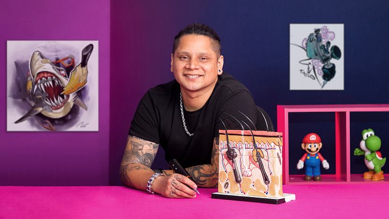 Tattoos kolorieren: Farbe beim Tätowieren