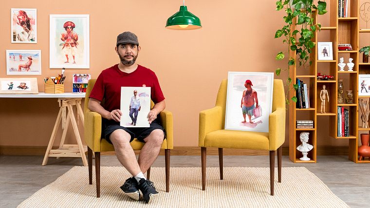 Sketching People with Watercolor