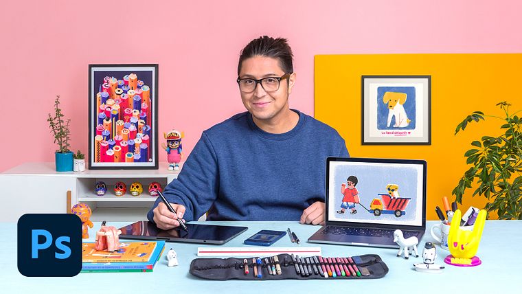 Photoshop: Verwandle Erinnerungen in illustrierte Szenen
