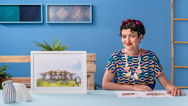 Ekologiczna architektura pop-up