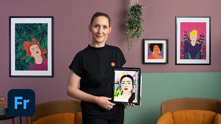 Création de portraits : Adobe Fresco pour débutants