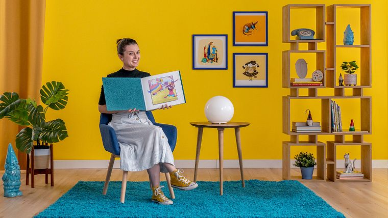 Online-Portfolio für Kinderbuchillustration