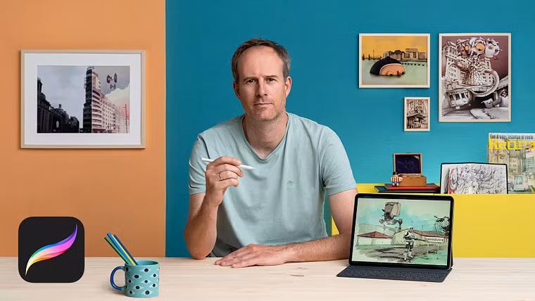 Illustrazione con Procreate: crea scene impossibili