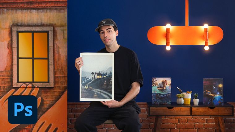 Imaginary Places: Draw, Paint, and Digitize on Photoshop