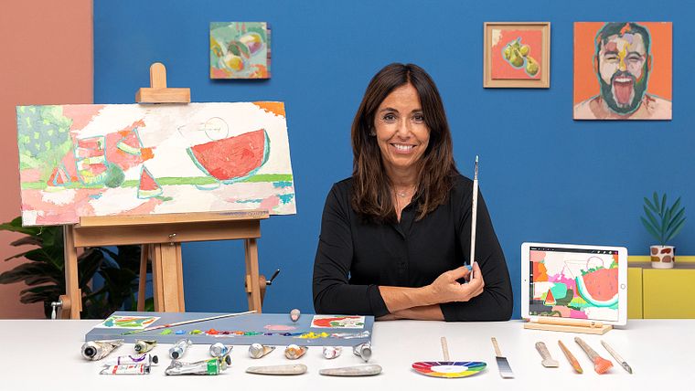 Técnicas expressivas de pintura a óleo