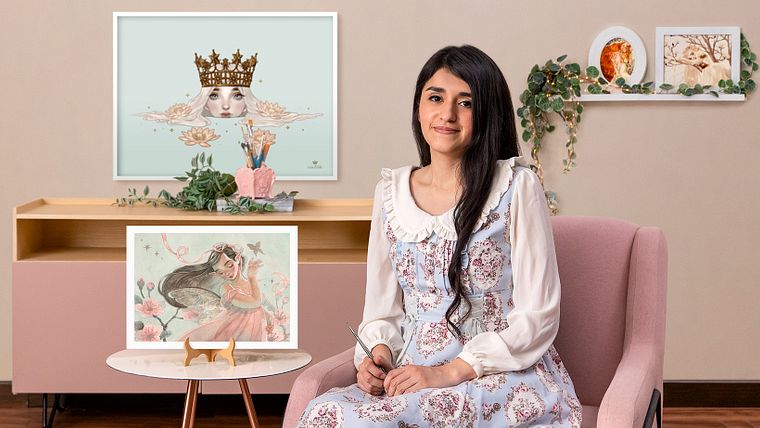Ilustrowanie bajek akwarelami