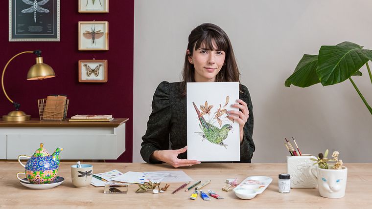 Naturalistic Illustration for Design Collections