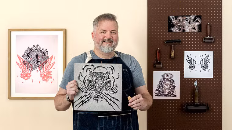 Contemporary Printmaking with Linoleum