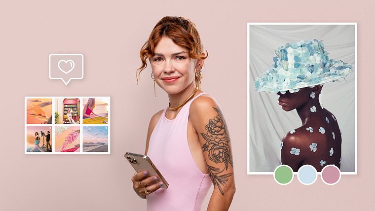 Produção de conteúdo visual e criativo para redes sociais