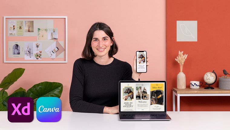 Design de template para newsletter com Adobe XD e Canva