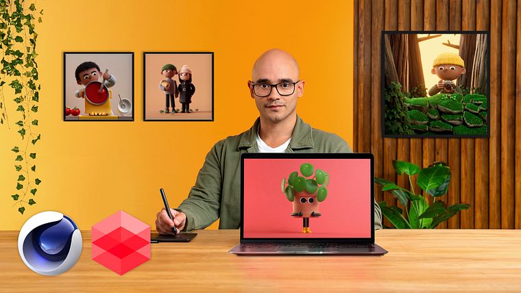 Initiation à la modélisation de personnages 3D sur Cinema 4D