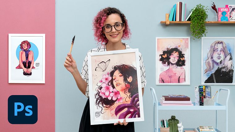 Illustration in Photoshop: Create Striking Compositions