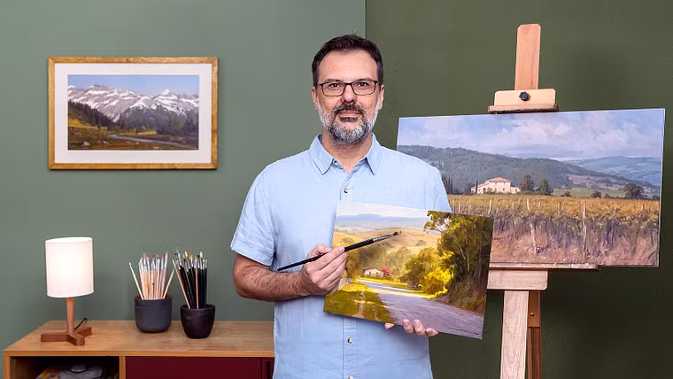 Pintura de paisagem a óleo: explore o poder da luz