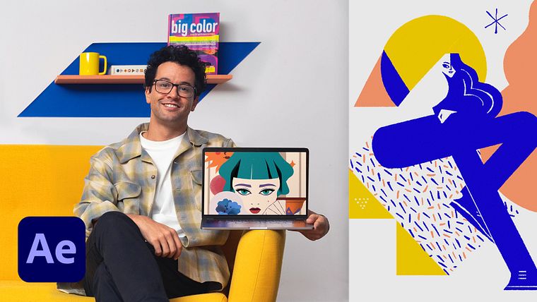 Ilustrações animadas com After Effects para redes sociais