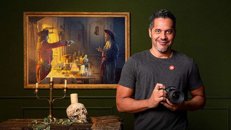 Séries narrativas fotográficas com modelos e cenários