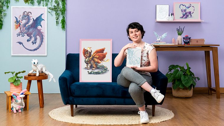 Conception et illustration de créatures fantastiques