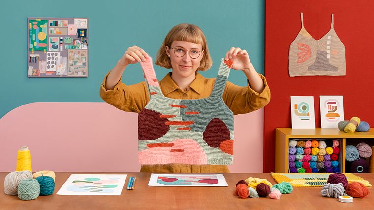 Prendas de punto con intarsia: de la idea al patrón
