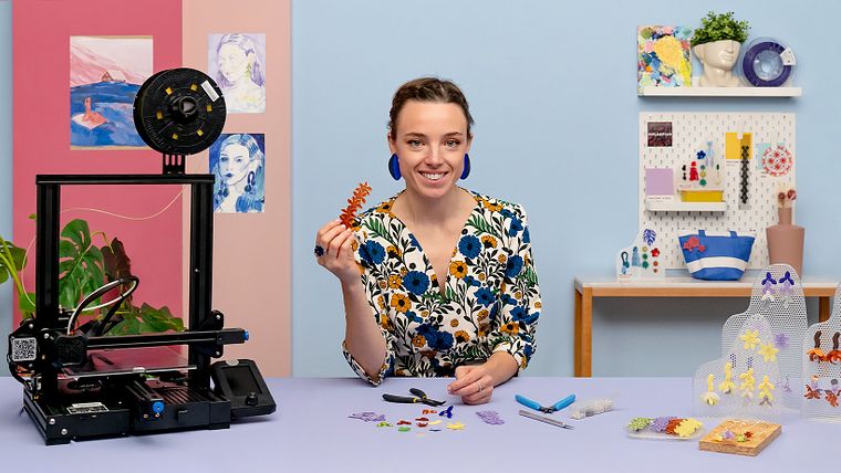 Impressão 3D de bijuteria e acessórios