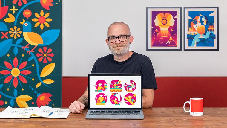 Striptekeningen: leg het freelance leven vast
