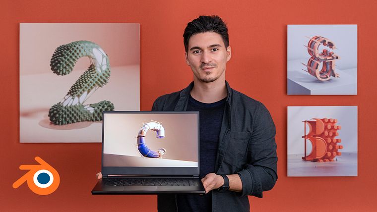 3D-Typografie mit Blender: Designe einzigartige Buchstaben