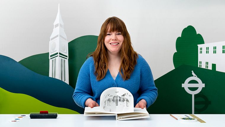 Grundlagen für Pop-up-Bücher: Erzählen mit Papier und Licht