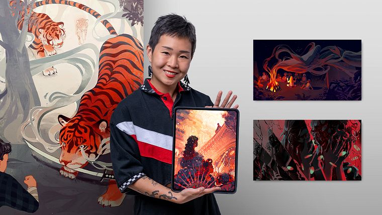 Pittura atmosferica con Procreate: dal concept al colore