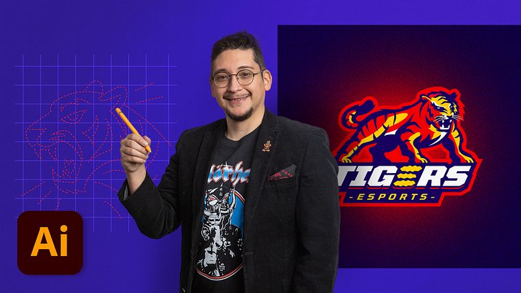 Mascot Logos design for eSports with Artificial Intelligence: Create unique and shocking emblems