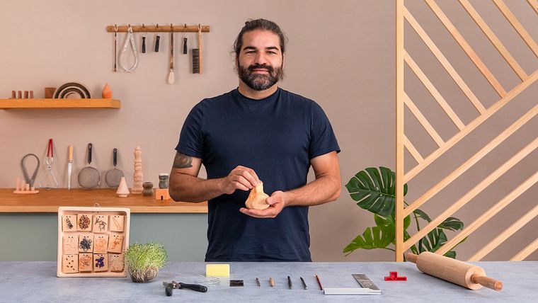 Cerâmica: técnicas para criar acabamentos com texturas