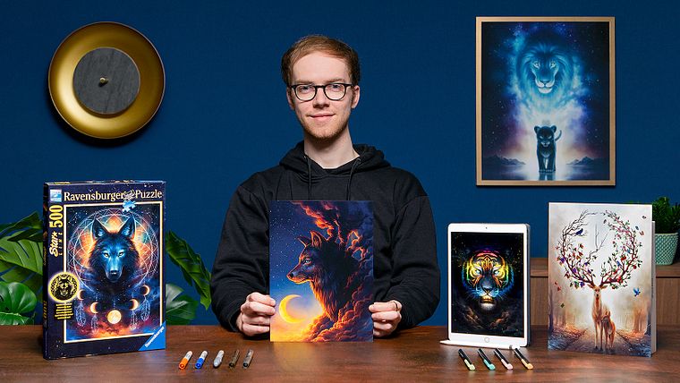 Initiation à l'illustration numérique d'animaux fantastiques