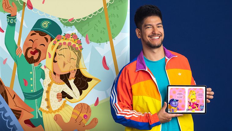 Ilustracje do bajek: postacie i scenerie