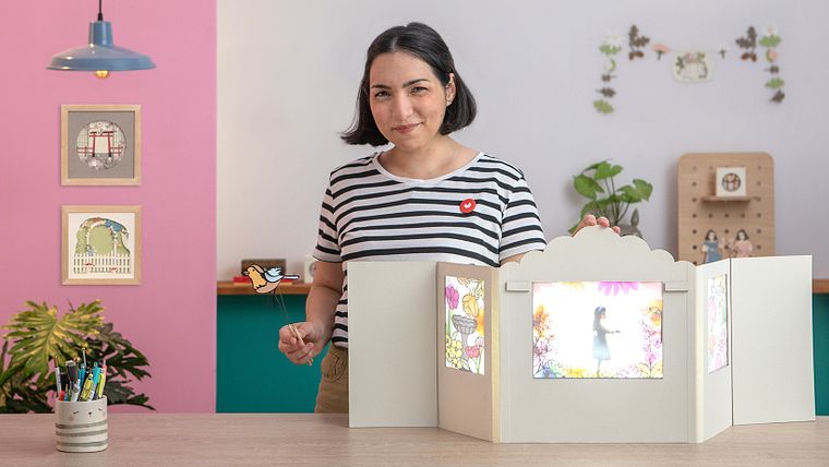 Papercut Puppetry: Tell Stories with Light and Shadow
