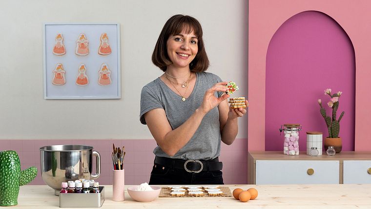 Culinary Art: Watercolor Techniques for Illustrated Biscuits