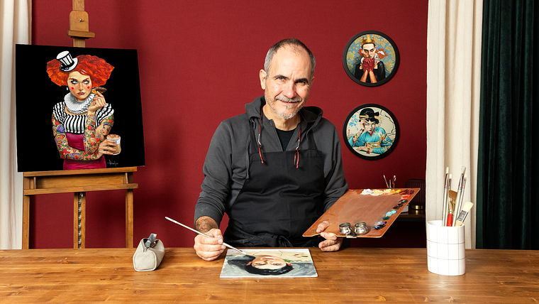 Create Surreal Characters in Oil