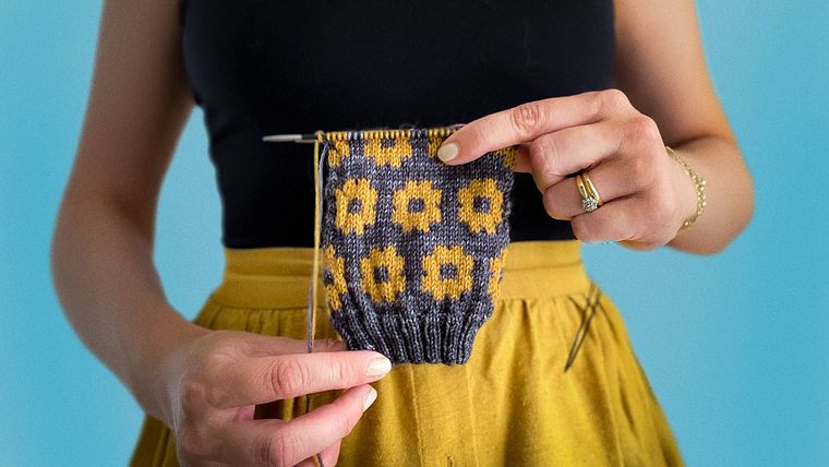 Geführtes Kurs: Sockenstricken