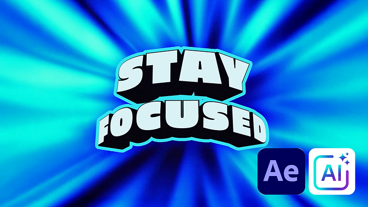 Create and animate 3D Texts with Artificial Intelligence and After Effects