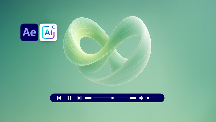 Abstrakte Loops und Animierte Hintergründe mit KI