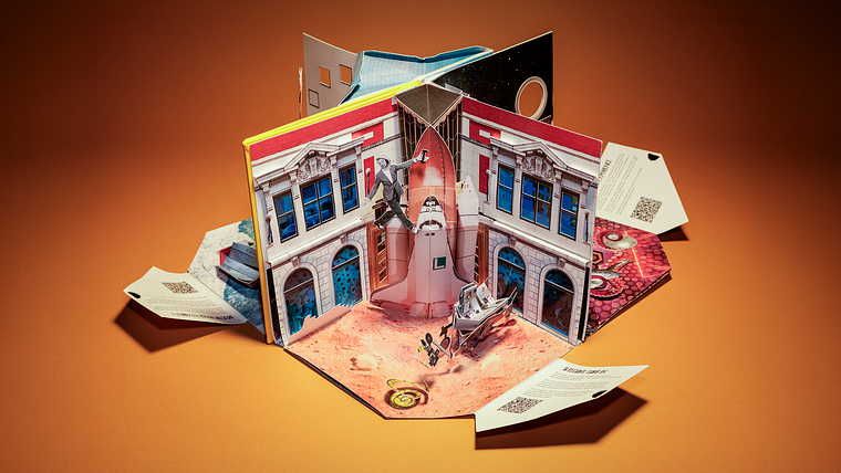 Paper Micro-Worlds: Create miniature pop-up scenes
