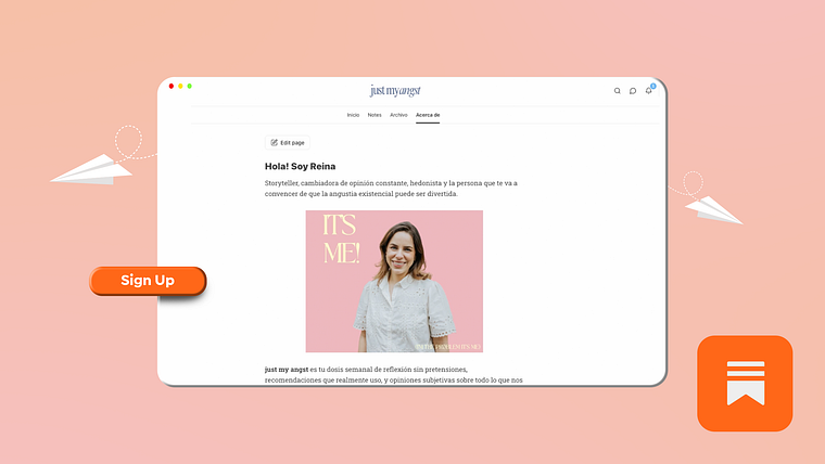 Lanza tu newsletter en Substack