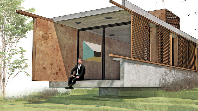 Digital Illustration of Architectural Projects