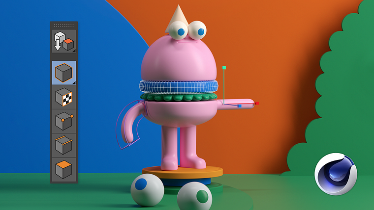 Création de personnages avec Cinema 4D