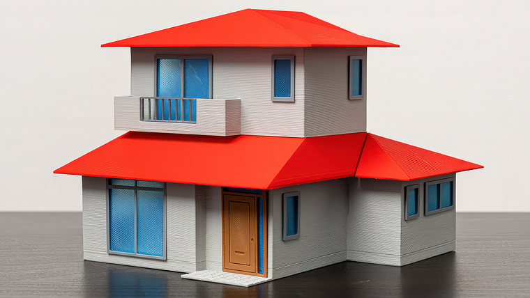3-D-Design und Druck von architektonischen Modellen
