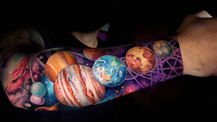 Tehnici de colorare pentru tatuaje