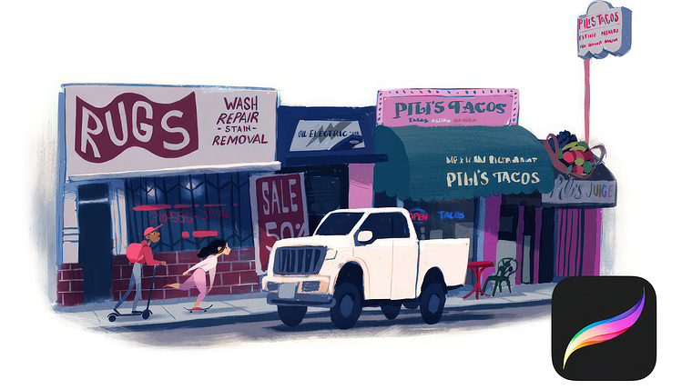 Fantastical Illustrations with Procreate