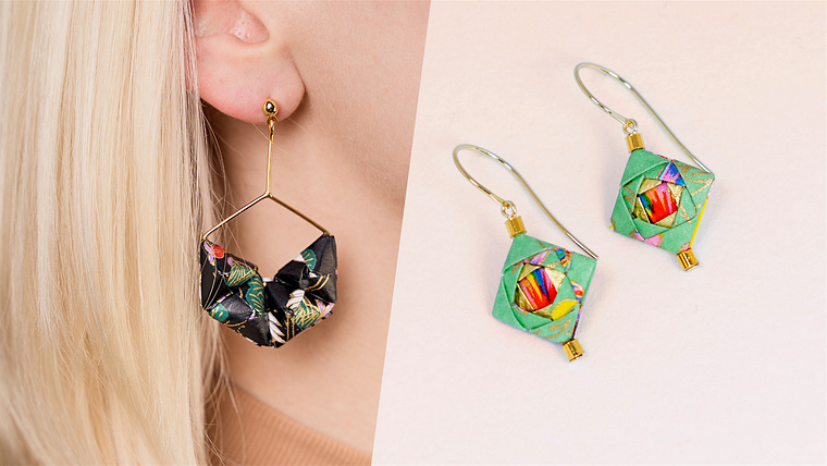 Paper Jewelry-Making with Origami Techniques