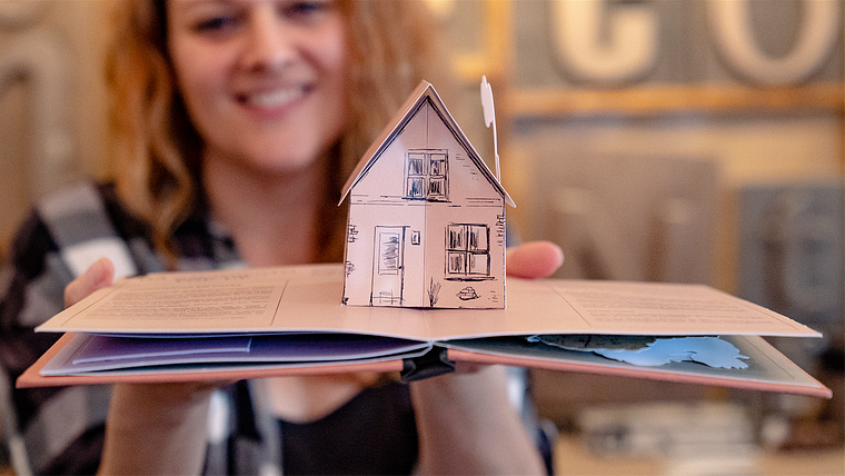 Pop-up-Bücher für Kinder erstellen