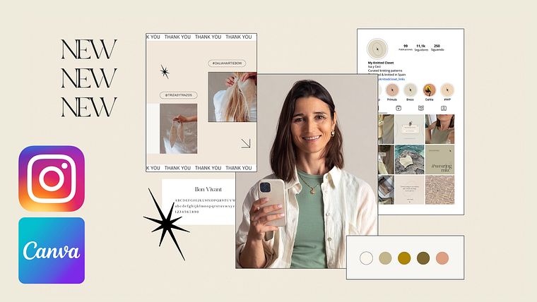 Création d'un feed Instagram sur Canva