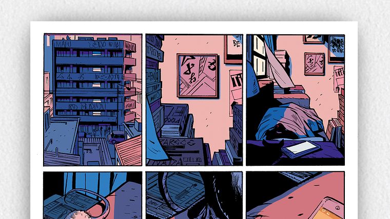 Pewarnaan komik digital dengan teknik Photoshop